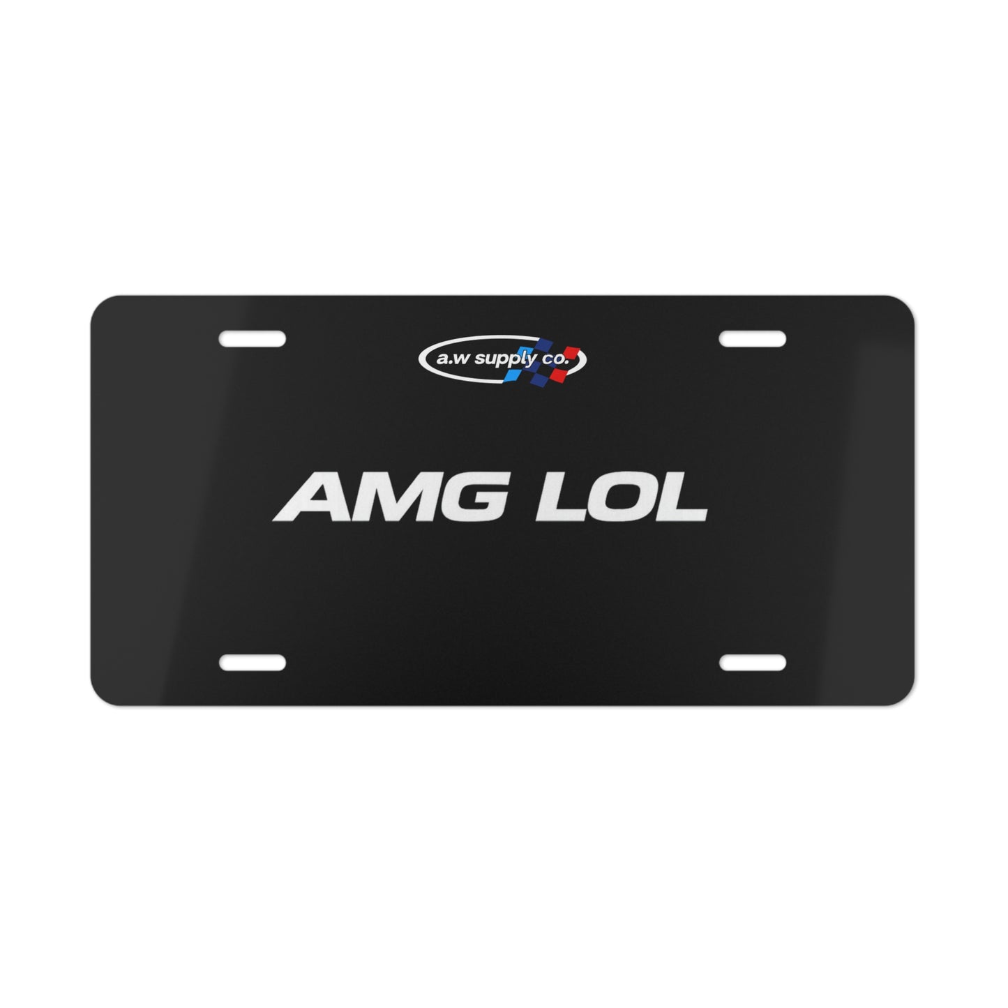 AMG LOL Vanity Plate