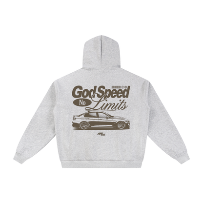 God Speed No Limits Zip-Up Gray